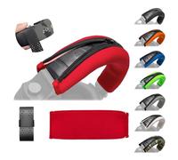 Voarmaks HDJ X7 - Funda de cojín de repuesto para diadema compatible con auriculares Pioneer HDJ-X5 X5BT HDJ-X7 X7BT X7S HDJ-X10 HDJ1000 HDJ1500 HDJ2000 DJ - Cinta de protección (rojo)