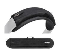 Voarmaks Lagoon - Funda de cojín para diadema compatible con auriculares Beyerdynamic Lagoon ANC, cojín suave de 6 mm de grosor para aliviar la presión, deslizador de cremallera sin tambaleo, con lazo