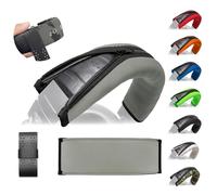 Voarmaks M50X - Funda para diadema de neopreno de doble capa compatible con auriculares Audio Technica ATH M50 M50X M50XBT M50S M40X M40 M30 M Series - Cinta protectora gris