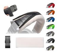 Voarmaks M50X - Funda para diadema de neopreno de doble capa compatible con auriculares Audio Technica ATH M50 M50X M50XBT M50S M40X M40 M30 M Series - Cinta protectora para la cabeza blanca