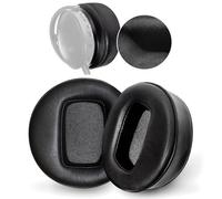 Voarmaks Maxwell - Almohadillas de piel de cordero extra grandes y gruesas compatibles con auriculares Audeze Maxwell, relleno grueso de espuma viscoelástica, cojín de repuesto más 2 fundas para
