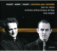 Voatasno - Mozart, Weber, Rossini: Concertos pour clarinette