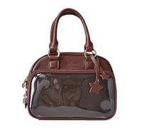 Vobomo Ita Bag Ita - Mochila con inserto de gran capacidad, bolsa de hombro individual, bolsa cruzada Y2k, Marrón