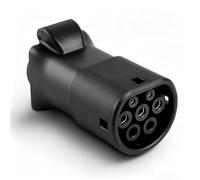 VOBOR Adaptador V2L para XPeng EV, 3.5KW 16A Schuko de Vehículo a Carga, IP54 Impermeable Desconectador de Carga para Camping, Adaptador Tipo 2 a Schuko Solo para Coches Eléctricos XPeng (Enchufe EU)