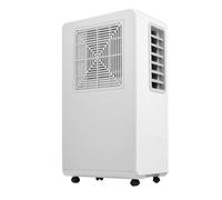 VOBOR Aire Acondicionado Portátil Silencioso, Bajo Consumo, Pantalla LED y Control Táctil, 4 Modos, 3 Velocidades, Aire Acondicionado para Espacios Pequeños Como Cocinas