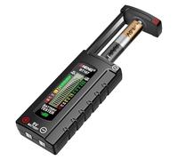 VOBOR Comprobador de Pilas Digital, No Requiere Batería, Pantalla LCD, Probador Universal de Batería para AA AAA C D 9V 1,5V Pila de Botón