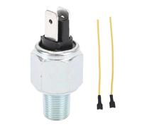 VOBOR Interruptor de luz de freno hidráulico con cable, repuesto para Harley Davidson Touring 2003-2014 FXD/FXDWG 2005-2007 FXST/FLST 2004-2014 XL 2004-2014, OE 72023-51D 72023-51E, conector plano y