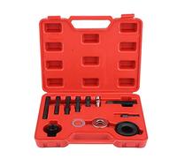 VOBOR Juego de Instalador de Acero con Alto Contenido de Carbono Y Extractor de Polea de 12 Piezas para Alternadores de Dirección Asistida GM Chrysler Ford