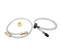 VOBOR Kit de Purga de Barco, Tubo de Purga de Barco Kit, Sistema De Dirección Hidráulica Tubo De Manguera Tubo De Llenado Kit para Sistema de Dirección Hidráulica