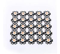 VOBOR LED Grow Light Chip-25Pcs / Pack 3W Full Spectrum Led Plant Grow Light Chips para plántulas, jardinería, hidroponía, invernadero (con PCB de 20 mm)