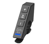 VOBOR Mando a Distancia para Manillar de Motocicleta, BT13 V5.0 Resistente al Agua Control Remoto InaláMbrico Bluetooth para Motocicleta, Bicicleta, Volante de Coche