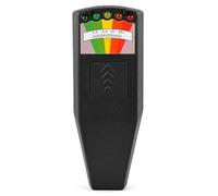 VOBOR Medidor EMF Portátil con 5 Niveles LED, Detector de Radiación Electromagnética 50Hz-20000Hz para Investigación Paranormal, Hogar, Oficina y Exteriores (Negro)