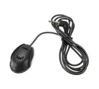 VOBOR Micrófono de audio autoadhesivo para coche, conector de 3,5 mm, micrófono externo portátil estéreo para radio DVD automática