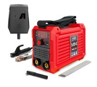 VOBOR Mini Soldador Inverter, 250A Maquina de Soldar Electrodo con Tecnología IGBT, Pantalla LED, Anti-Stick, Portátil Soldadora Electrodo, MMA 250