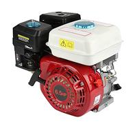 VOBOR Motor de Gasolina OHV,Motor de Gasolina Universal de 4 Tiempos,168f Motor de Gasolina de Disipación Rápida de Calor,6.5hp/4.8kw,Generador de Arranque por Tracción con 20 Mm de Diámetro