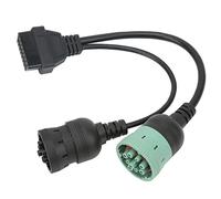VOBOR OBD2 Campo Cable OBDII 16PIN Mujeres de hasta 6PIN J1708 9PIN J1939 Splitter Y Diagnóstico Cáncer para Automóvil