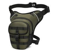 VOBUKE Bolsa Pierna Moto Impermeable Pernera Moto Militar Riñonera Pierna Hombre con Reflectante Multifunción Mochila de Pierna Deportiva Bolso Lateral Mujere para Pesca Caza Camping Senderismo