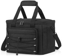 VOBUKE Bolsa Termica Porta Alimentos 15L Bolsa Comida Trabajo Impermeable Lunch Box Portatil Lunch Bag Gande para Lonchera Plegable Bolsa Isotermica para Oficina Pícnic Colegio Camping Viaje