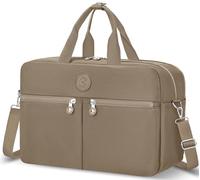 VOBUKE Bolsa Viaje Impermeable Equipaje Mano Avión Plegable Cabina 25L Bolse de Hombro Mujer Bolsa Deportiva Holdall Bolsa Fines de Semana