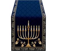 Vobumix De Mesa Hanukkah, Decoración De Janucá, Menorá, De Mesa, Festival Judío, Fiesta, De Mesa, Decoración De Mesa para Cocina
