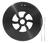 Vobumix Difusor De Calor De 26cm para Estufa Eléctrica De Gas Bandeja De Descongelación Rápida Versátil Adaptador De Inducción De Cocina Placa De Cocción a Fuego Lento para Gas Eléctrico