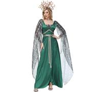Vobumix Disfraz De De Halloween, Disfraz Egipcio Antiguo, Traje De Diosa Griega para Fiesta De Halloween, Vestido Elegante, Cosplay