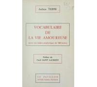 Vocabulaire De La Vie Amoureuse (ebook)