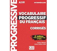 Vocabulaire Progressif Du Français. Niveau Intermédiare. Corriges - 3ª Édition (VOCABULARIO)