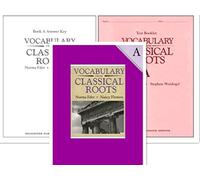 Vocabulario de raíces clásicas A SET (grado 7) -- Libro de estudiantes, folleto de prueba y clave de respuestas