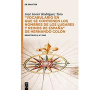 "Vocabulario en que se contienen los nombres de los lugares y reinos de España" de Hernando Colón: Registrum B, nº 3342