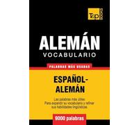 Vocabulario español-alemán - 9000 palabras más usadas: 18 (Spanish collection)
