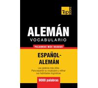 Vocabulario español-alemán - 9000 palabras más usadas (Spanish collection)