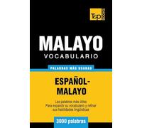 Vocabulario español-malayo - 3000 palabras más usadas: 213 (Spanish collection)