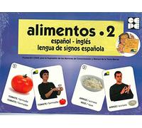 Alimentos 2: Español-ingles. Lengua De Signos Española
