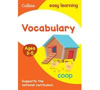 Vocabulary Activity Book Ages 3-5 (Collins Easy Learning Preschool)
