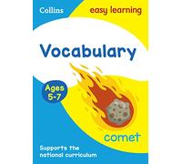 Vocabulary Activity Book Ages 5-7 (Collins Easy Learning KS1)