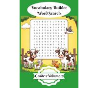 Vocabulary Builder Word Search: Grade 1 Volume 2 | 50 Themed Word Search Puzzles | Boost Vocabulary and Discovery | Solutions Included | Kids Activity