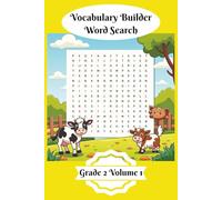 Vocabulary Builder Word Search: Grade 2 Volume 1 | 50 Themed Word Search Puzzles | Boost Vocabulary and Discovery | Solutions Included | Kids Activity