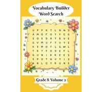 Vocabulary Builder Word Search: Grade 8 Volume 2 | 50 Themed Word Search Puzzles | Boost Vocabulary and Discovery | Solutions Included | Kids Activity