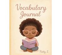 Vocabulary journal: Cute Adorable Chibi Nerd Girl with Big Glasses - Vocabulary Practice & Notes