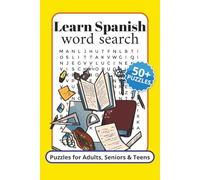 Vocabulary Spanish Word Search: Word Search Puzzles with Easy to Read Print about Spanish Vocabulary, Spanish Large Print, language and More | 6x9 ... Gift for Vacations, Holidays and Relaxation