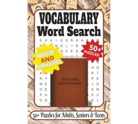 Vocabulary Word Search Puzzle Book: 495 Advanced Words to Learn and Remember | A Puzzle Journey to Stronger Language Skills