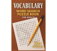 Vocabulary Word Search Puzzle Book: Improve Your Vocabulary with Word Search Puzzles Featuring Easy to Read Print | 6x9 inches, 110 pages | 50+ Brain Boosting Challenges for Travel and Relaxation