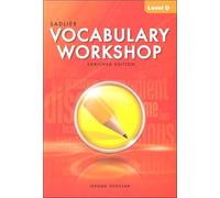 Vocabulary Workshop Enriched Level D Student Edition, Grade 9 | Vocabulary Workbook | Academic English Language Arts