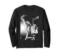 Vocalista Deep Purple Ian Gillan Solo Band Gillan 1982 Manga Larga