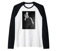 Vocalista Pop De Gira En Vivo 1982 Camiseta Manga Raglan