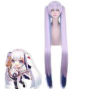 VOCALOID Hatsune Miku Snow Miku Witch Women Long Ponytails Wig Cosplay Disfraz YUKI MIKU Pelucas de pelo sintético resistente al calor CY120-27
