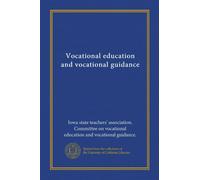 Vocational education and vocational guidance