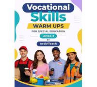 Vocational Skills Warm Ups: Special Education Workbook (Level 2)