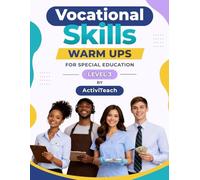 Vocational Skills Warm Ups: Special Education Workbook (Level 3)